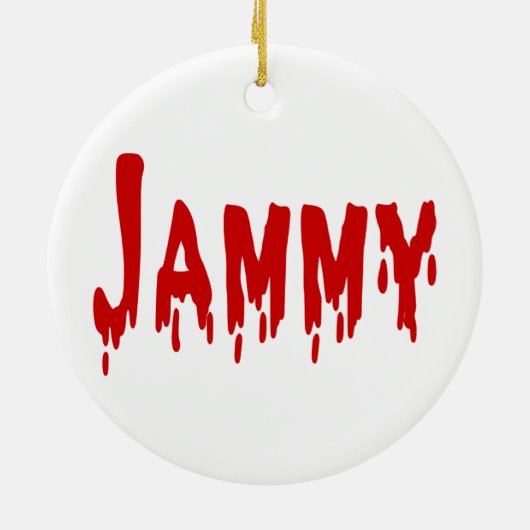 Jammy Keramik Ornament (Hinten)