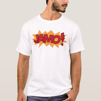 Jamo! Rot und Orange T-Shirt