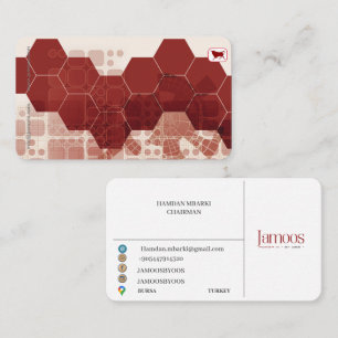JAMOOS BUSINESS CARD VISITENKARTE