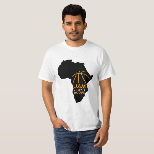JamQuest Bänder Afrika T-Shirt (Vorne ganz)