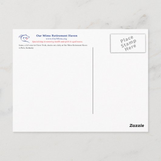 Jamra Postcard Postkarte (Rückseite)