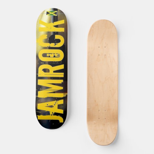 JAMROCK Skateboard (Vorderseite)
