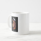 Jamswurzel I was ich Jamswurzel-schwarz Kaffeetasse (Vorderseite Links)