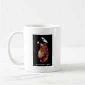 Jamswurzel I was ich Jamswurzel-schwarz Kaffeetasse (Links)