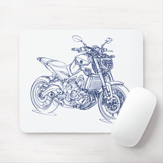 Jamswurzel MT09 FZ09 2014 Mousepad (Mit Mouse)