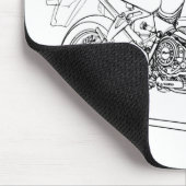 Jamswurzel SuperTenere 2012 Mousepad (Ecke)