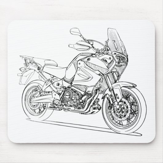 Jamswurzel SuperTenere 2012 Mousepad (Vorne)