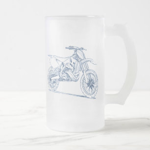 Jamswurzel YZ250 2010 Mattglas Bierglas