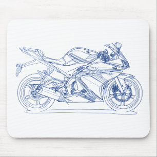 Jamswurzel YZF R125 Mousepad