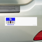 Jämtlands län Flagge mit Namen Autoaufkleber (Auf Auto)