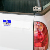 Jämtlands län Flagge mit Namen Autoaufkleber (Auf Lkw)