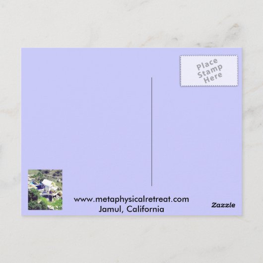 Jamul Escape Postkarte (Rückseite)