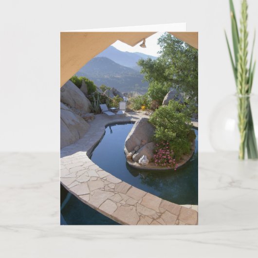 Jamul-Urlaub Karte (Vorderseite)