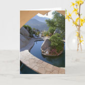 Jamul-Urlaub Karte (Gelbe Blume)