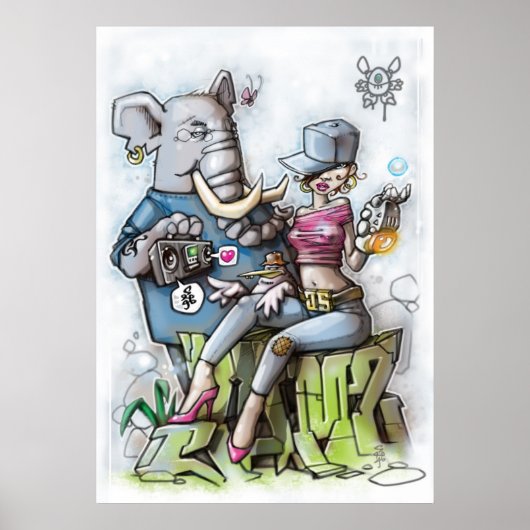 Jamz-Illustriert1 Poster (Vorne)