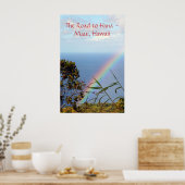 Jan07 2081, The Road to Hana - Maui, Hawaii Poster (Küche)