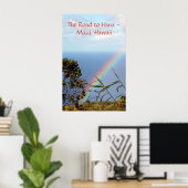 Jan07 2081, The Road to Hana - Maui, Hawaii Poster (Heimbüro)