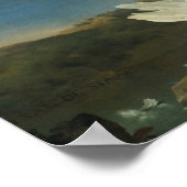 Jan Asselyn - The Threatened Swan Poster (Ecke)