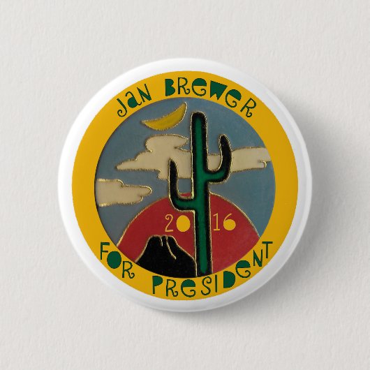 Jan.-Brauer für Präsidenten 2016 Button (Vorderseite)
