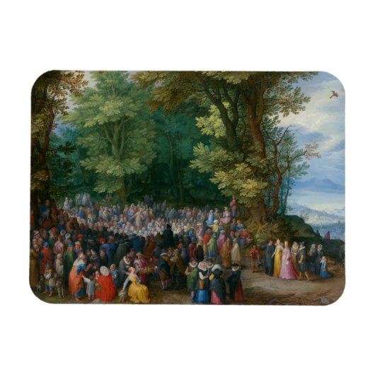 Jan Brueghel der Ältere - Die Predigt auf dem Berg Magnet (Horizontal)