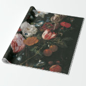 Jan Davidsz de Heem - Blume in einer Glasvase Geschenkpapier (Ungerollt)