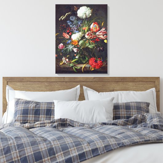 Jan Davidsz de Heem "Blume Vase" Leinwanddruck (Insitu (Schlafzimmer))