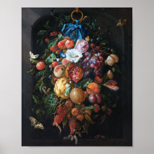 Jan Davidsz de Heem, Fest der Früchte und Blume Poster