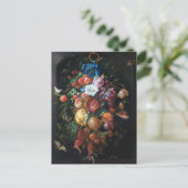 Jan Davidsz de Heem, Fest der Früchte und Blume Postkarte (Stehend Vorderseite)