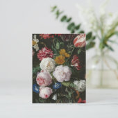 Jan Davidsz. De Heem - Stillleben mit Blume Dankeskarte (Stehend Vorderseite)