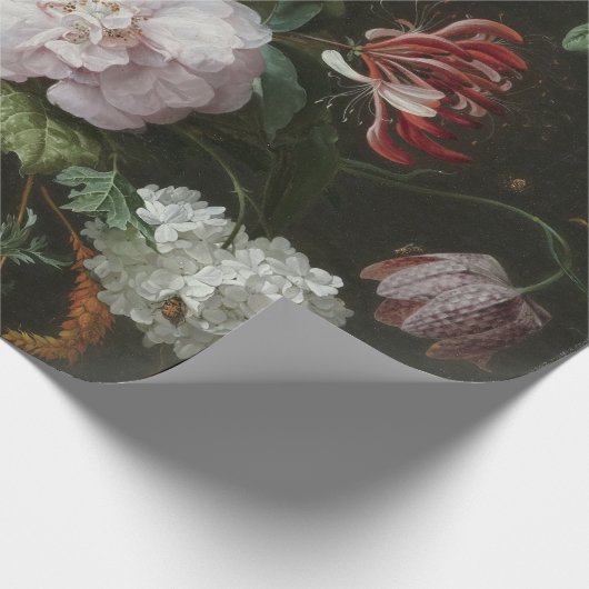 Jan Davidsz. De Heem - Stillleben mit Blume Geschenkpapier (Ecke)