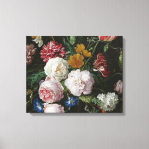 Jan Davidsz. De Heem - Stillleben mit Blume Leinwanddruck