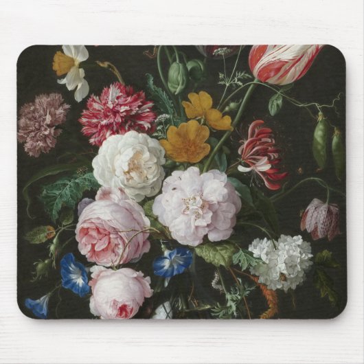 Jan Davidsz. De Heem - Stillleben mit Blume Mousepad (Vorne)