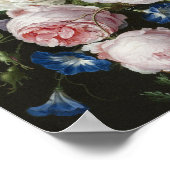 Jan Davidsz. De Heem - Stillleben mit Blume Poster (Ecke)