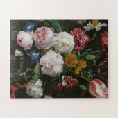 Jan Davidsz. De Heem - Stillleben mit Blume Puzzle (Horizontal)