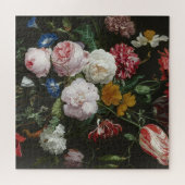 Jan Davidsz. De Heem - Stillleben mit Blume Puzzle (Horizontal)
