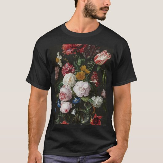 Jan Davidsz. De Heem - Stillleben mit Blume T-Shirt (Vorderseite)