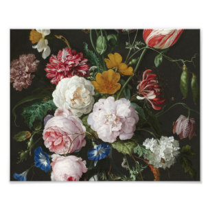 Jan Davidsz. De Heem - Stillleben mit Blumen Fotodruck