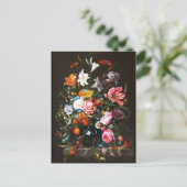 Jan Davidsz de Heem, Vase der Blume, 1670 Postkarte (Stehend Vorderseite)