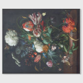 Jan. Davidsz de Heem Vase der Blumen Geschenkpapier (Flach)