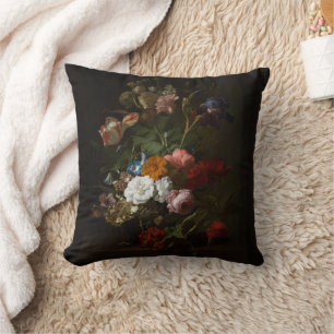 Jan Davidsz de Heem, Vase mit Blume, 1700 Kissen
