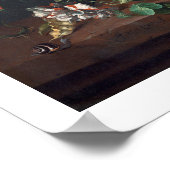 Jan Davidsz de Heem Vase von Blume Poster (Ecke)