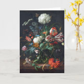 Jan Davidsz de Heem Vase von Blume Poster Karte (Gelbe Blume)