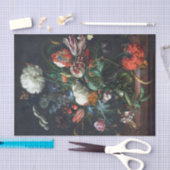 Jan Davidsz de Heem Vase von Blume Seidenpapier (Handwerk)