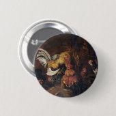 Jan Fyt Cockfight Button (Vorne & Hinten)