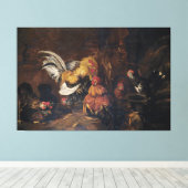 Jan Fyt Cockfight Leinwanddruck (Insitu (Holzboden))