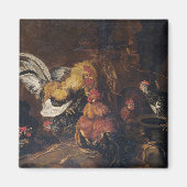 Jan Fyt Cockfight Magnet (Vorne)