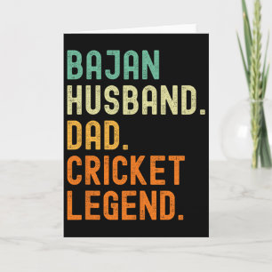 Jan Husnd Dad Cricket-Legende Rdos Karte