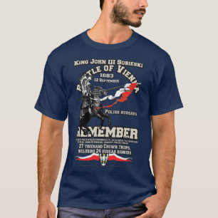 Jan III Sobieski Schlacht von Wien T-Shirt
