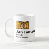 Jan Janson Classic Fotografy (oder Ihr Name) Kaffeetasse (Links)