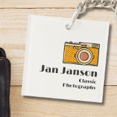 Jan Janson Classic Photography (or your name) Schlüsselanhänger